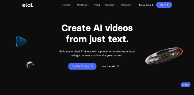 Elai io - Best AI Tool Core Feature and Review on Toolaiz